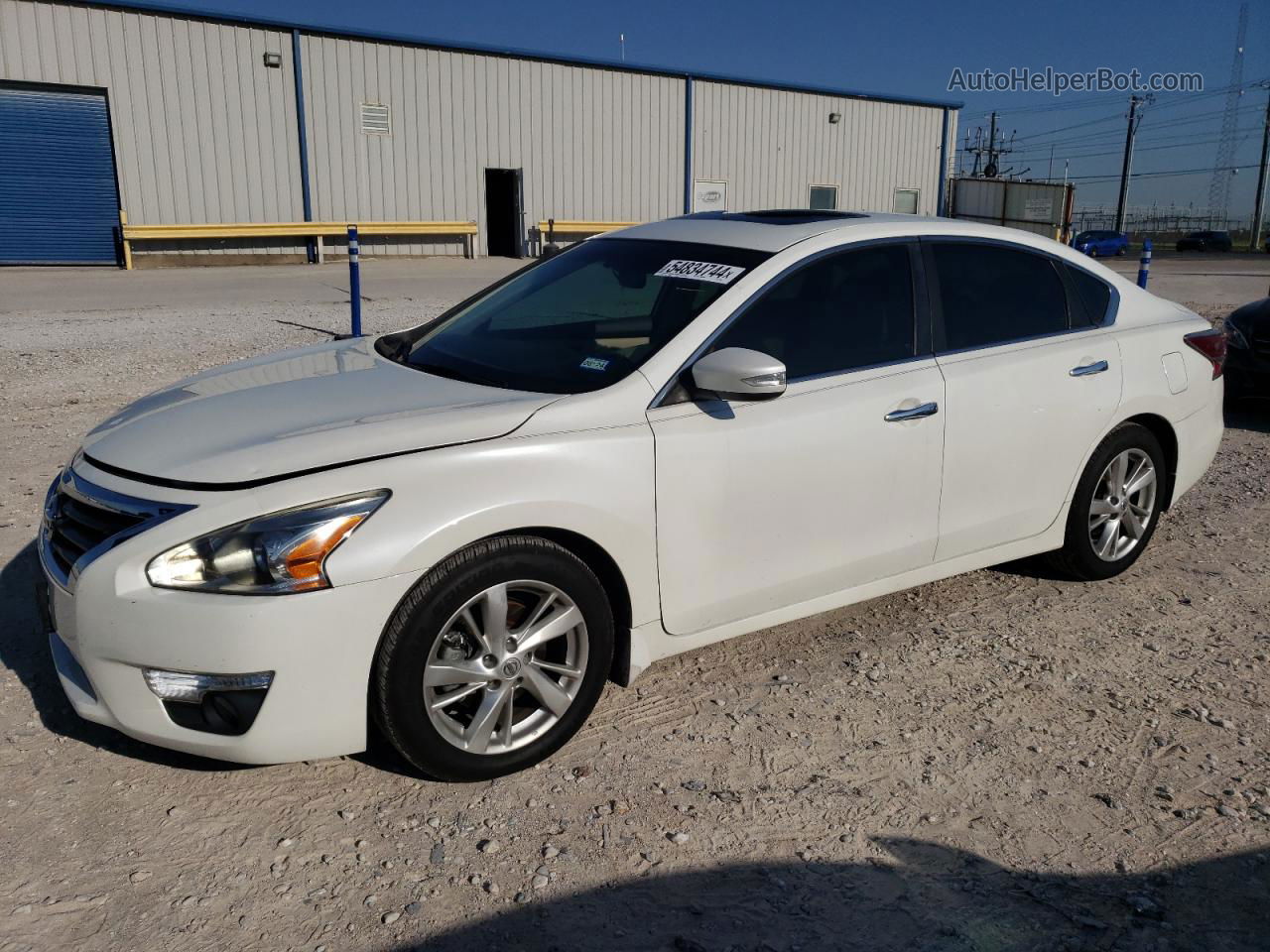 2015 Nissan Altima 2.5 White vin: 1N4AL3AP2FN356296