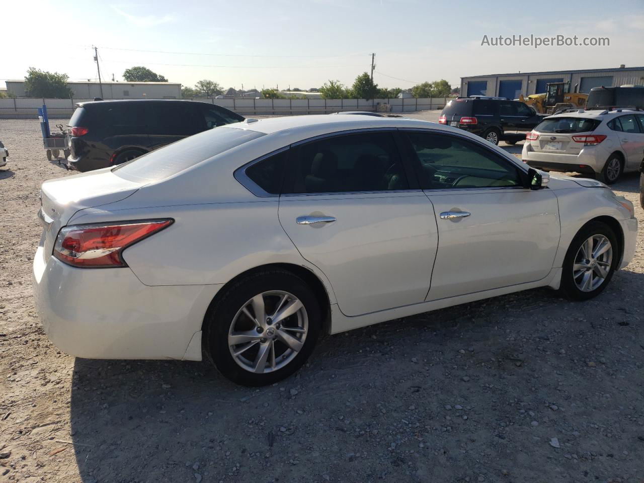 2015 Nissan Altima 2.5 White vin: 1N4AL3AP2FN356296