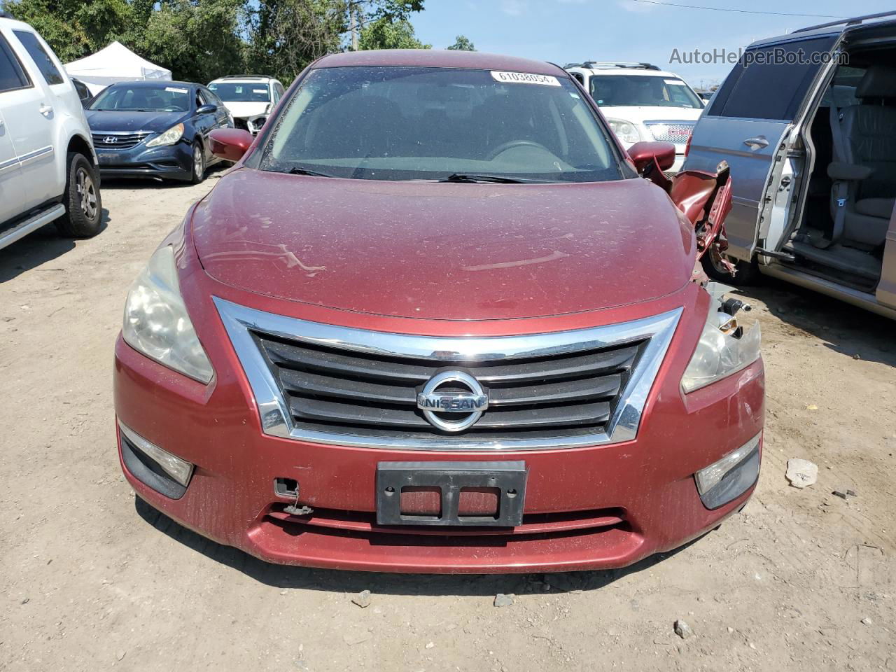 2015 Nissan Altima 2.5 Red vin: 1N4AL3AP2FN380307