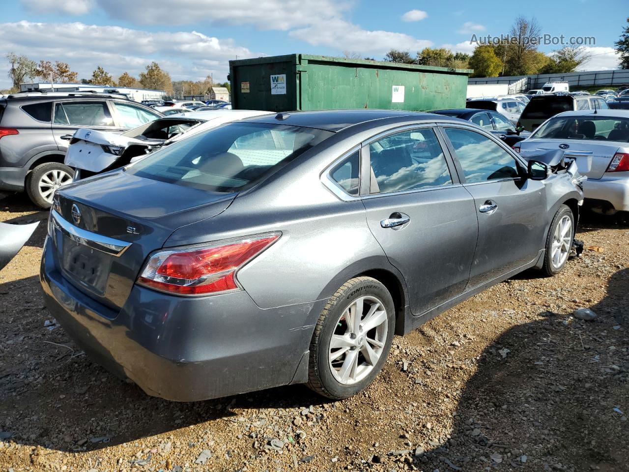 2015 Nissan Altima 2.5 Gray vin: 1N4AL3AP2FN408459