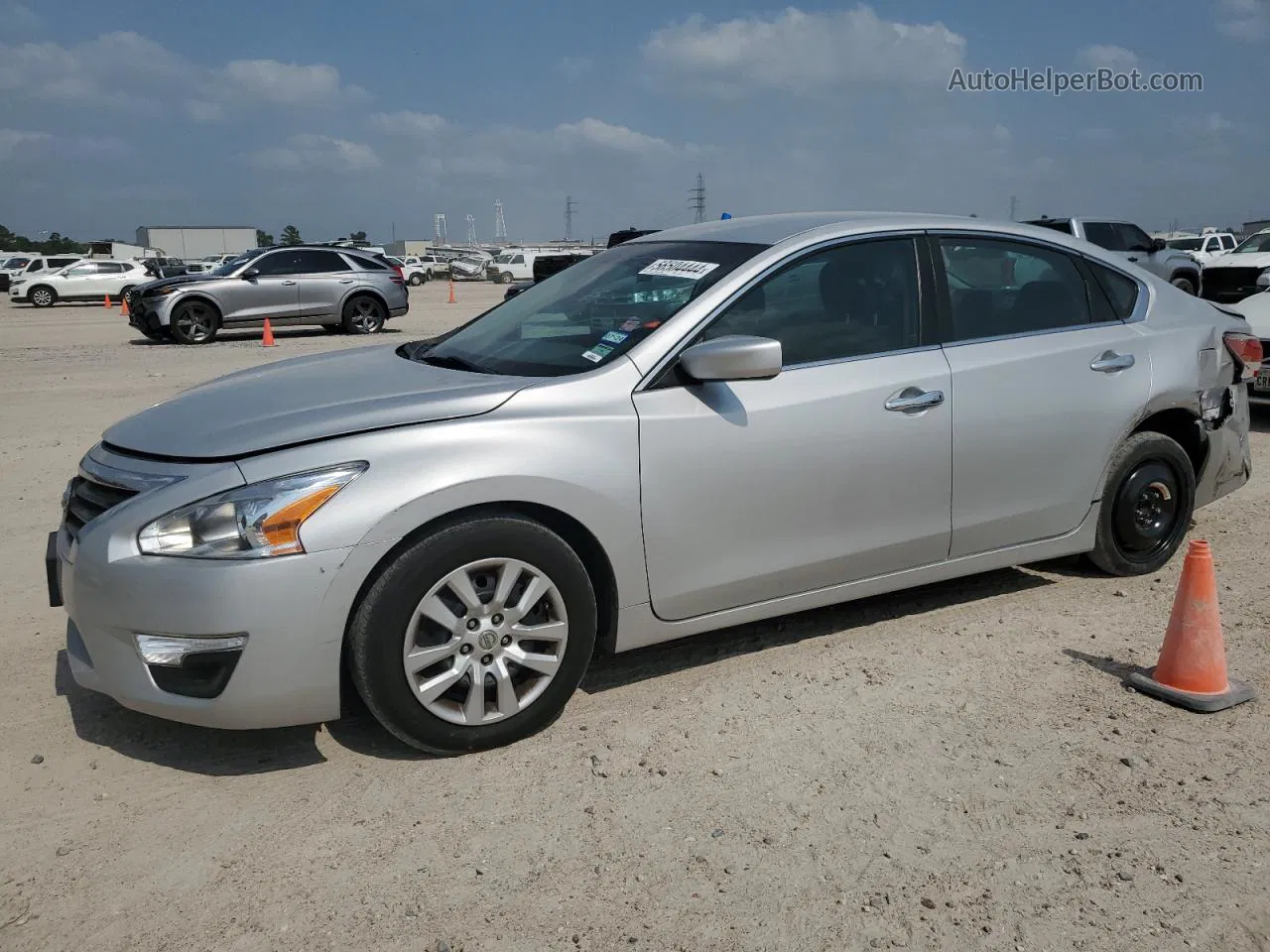 2015 Nissan Altima 2.5 Silver vin: 1N4AL3AP2FN888597