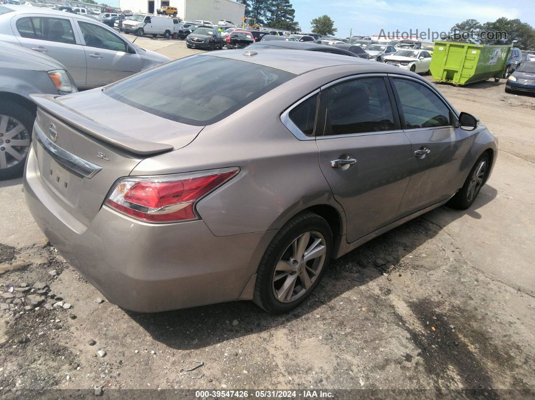 2015 Nissan Altima 2.5 Sl Beige vin: 1N4AL3AP2FN901834