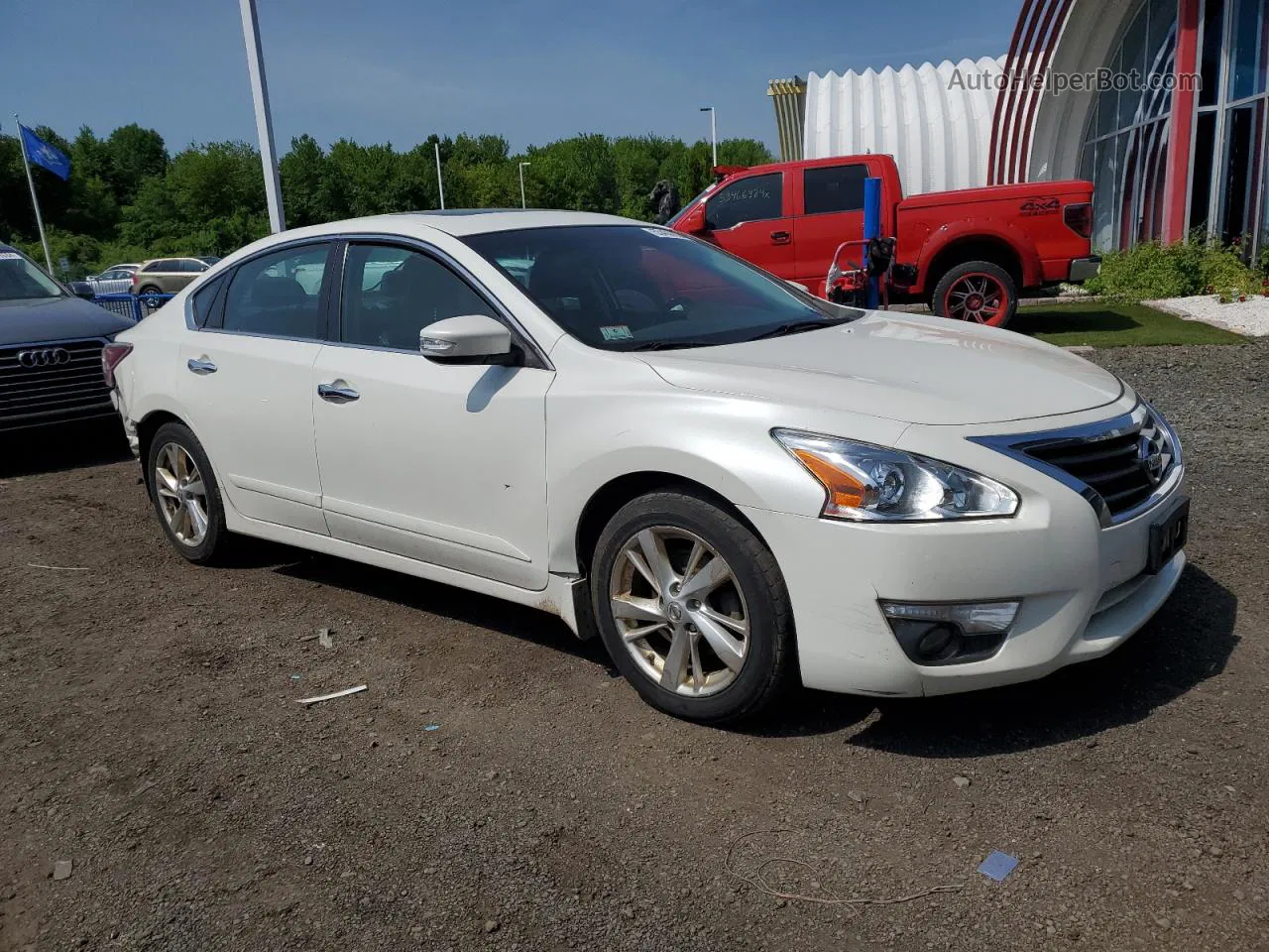 2015 Nissan Altima 2.5 Белый vin: 1N4AL3AP2FN903972