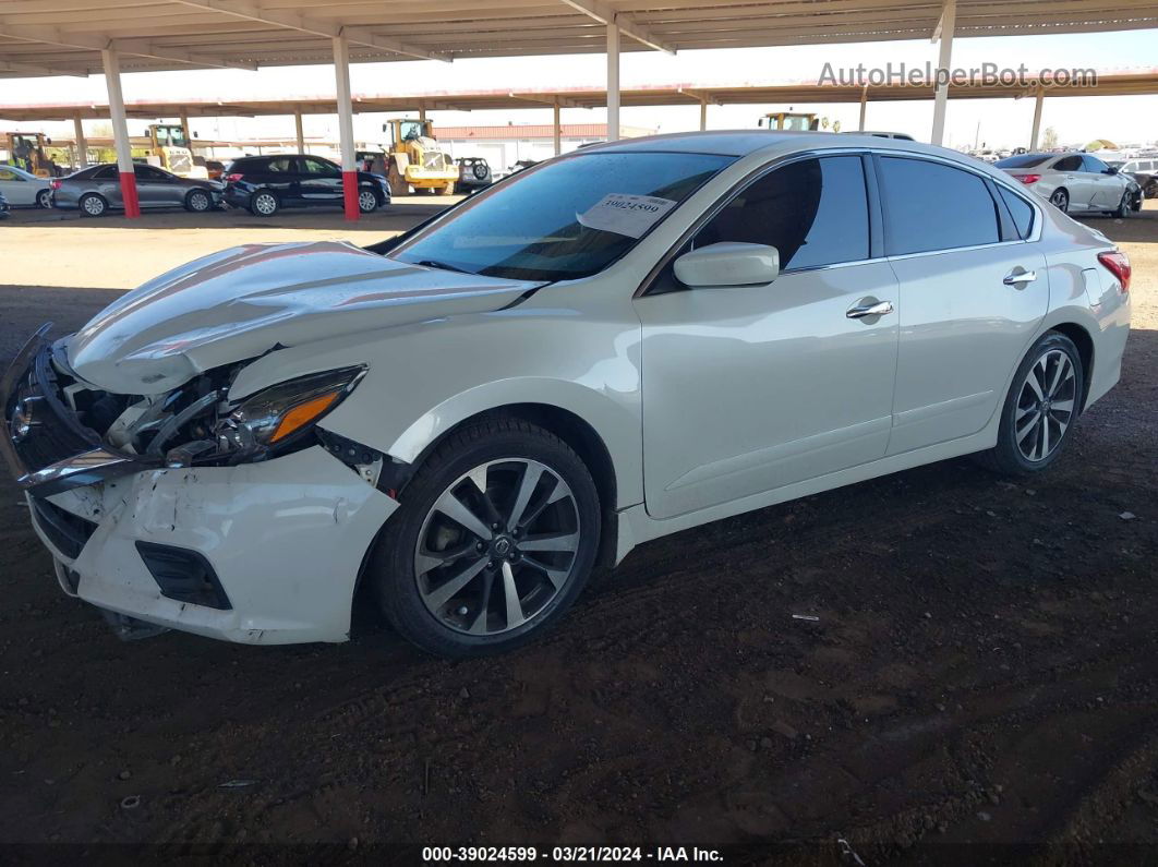 2016 Nissan Altima 2.5 Sr White vin: 1N4AL3AP2GC132491