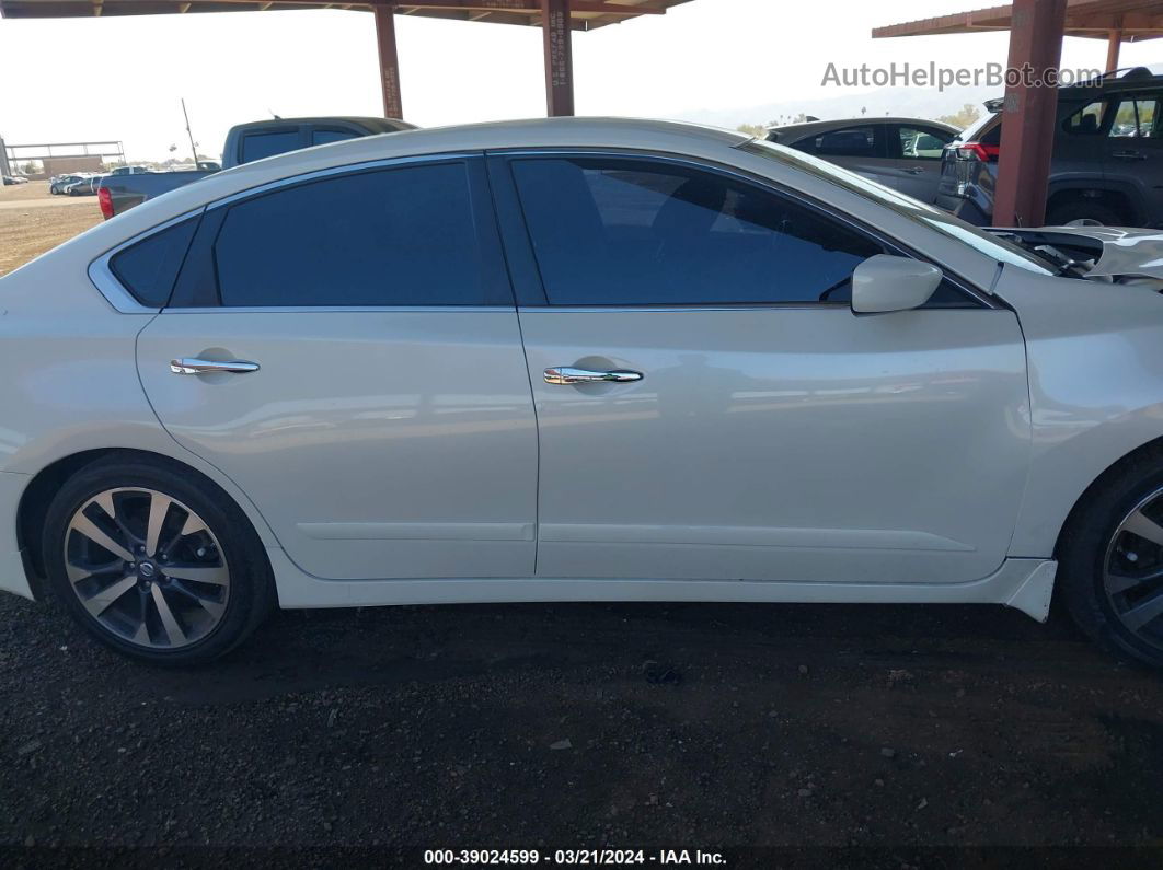 2016 Nissan Altima 2.5 Sr White vin: 1N4AL3AP2GC132491