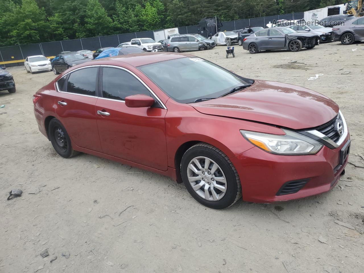 2016 Nissan Altima 2.5 Red vin: 1N4AL3AP2GC135360