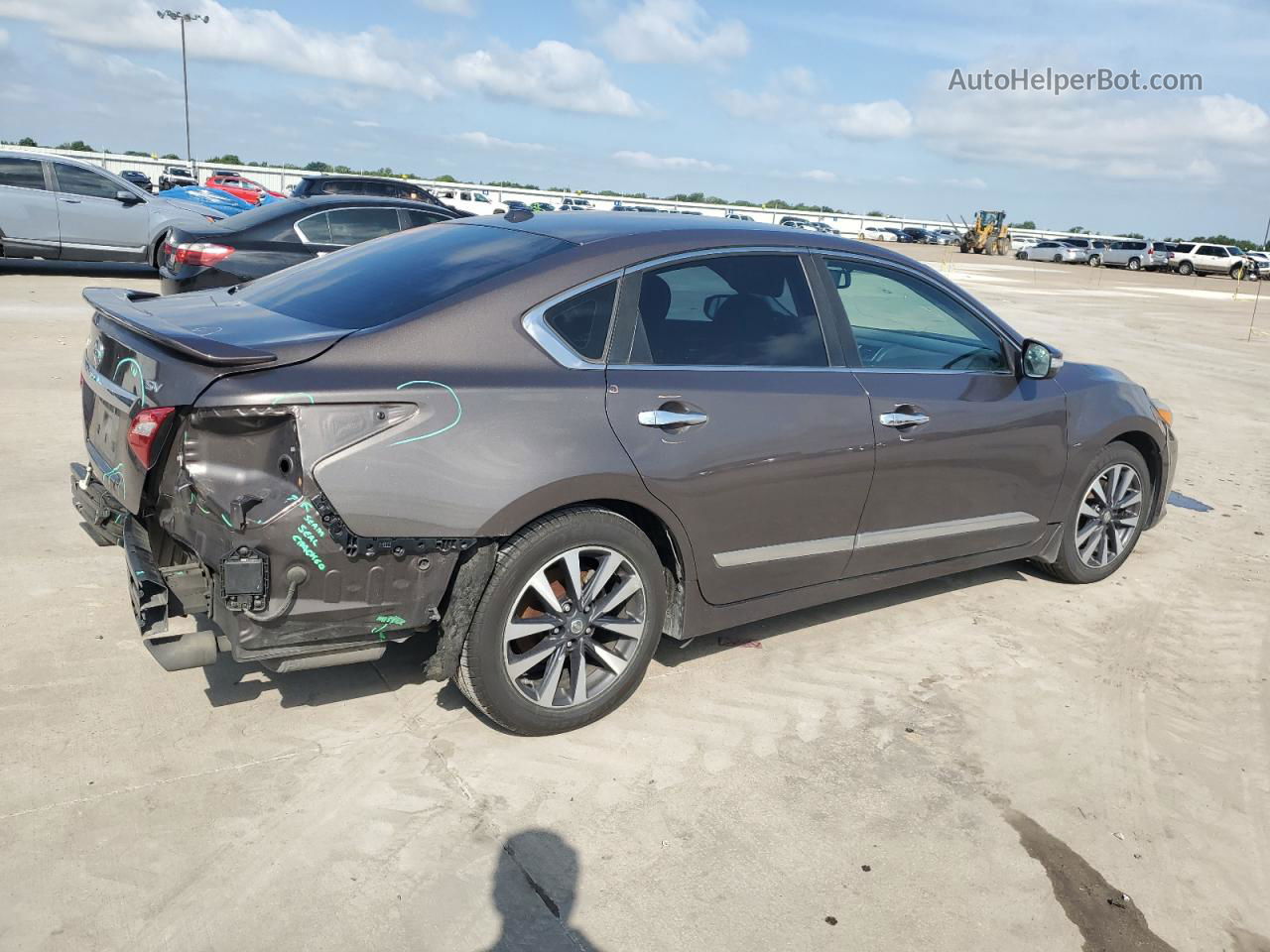 2016 Nissan Altima 2.5 Brown vin: 1N4AL3AP2GC149727