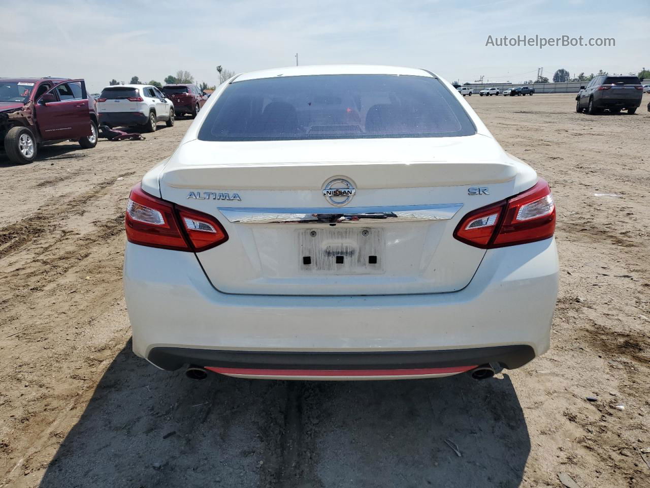 2016 Nissan Altima 2.5 White vin: 1N4AL3AP2GC175907