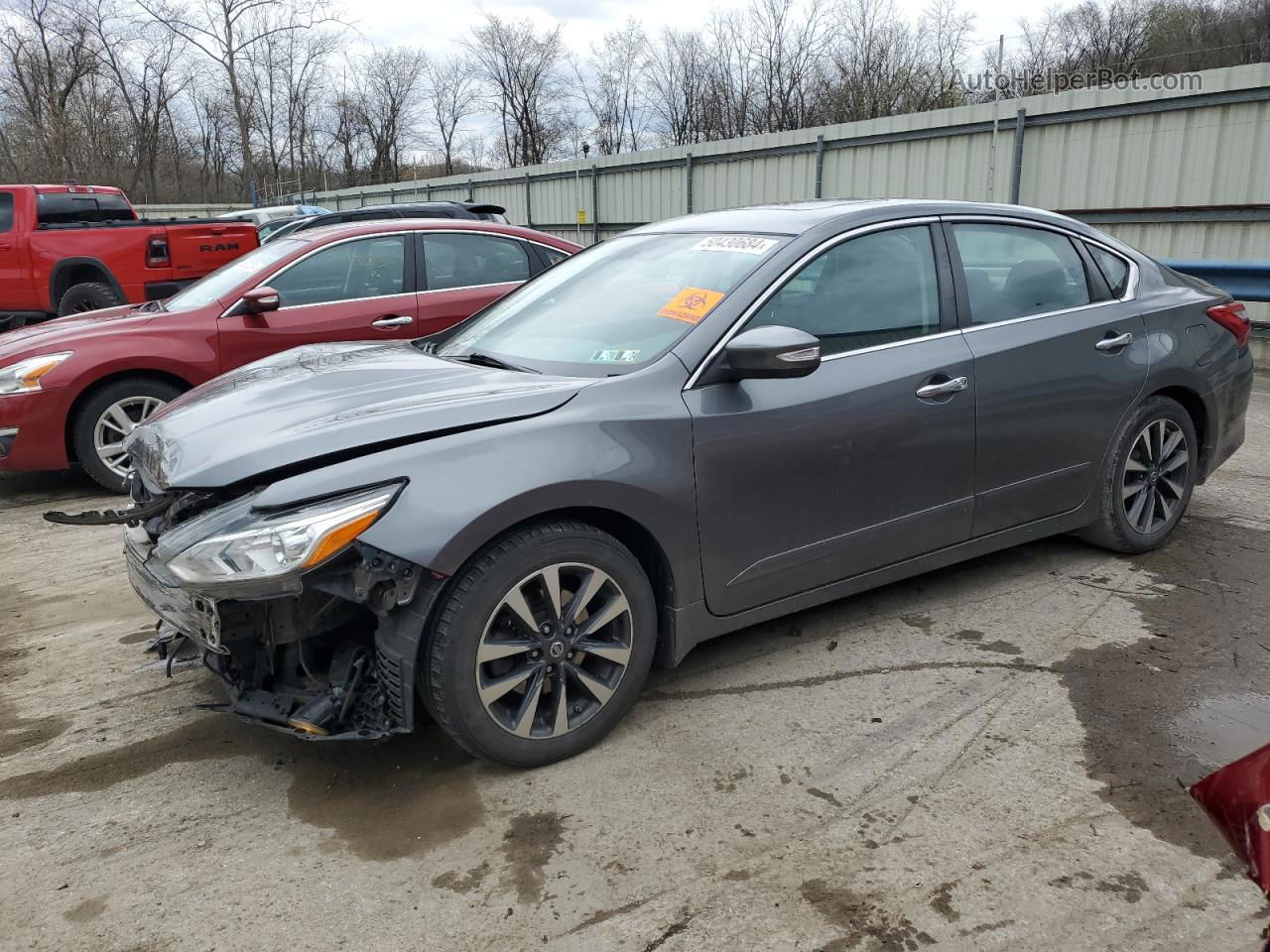 2016 Nissan Altima 2.5 Gray vin: 1N4AL3AP2GC176393