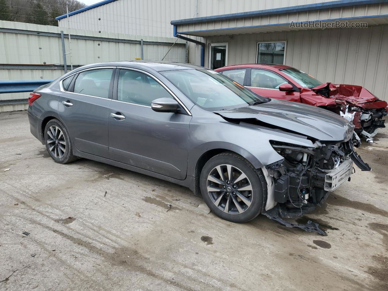 2016 Nissan Altima 2.5 Gray vin: 1N4AL3AP2GC176393