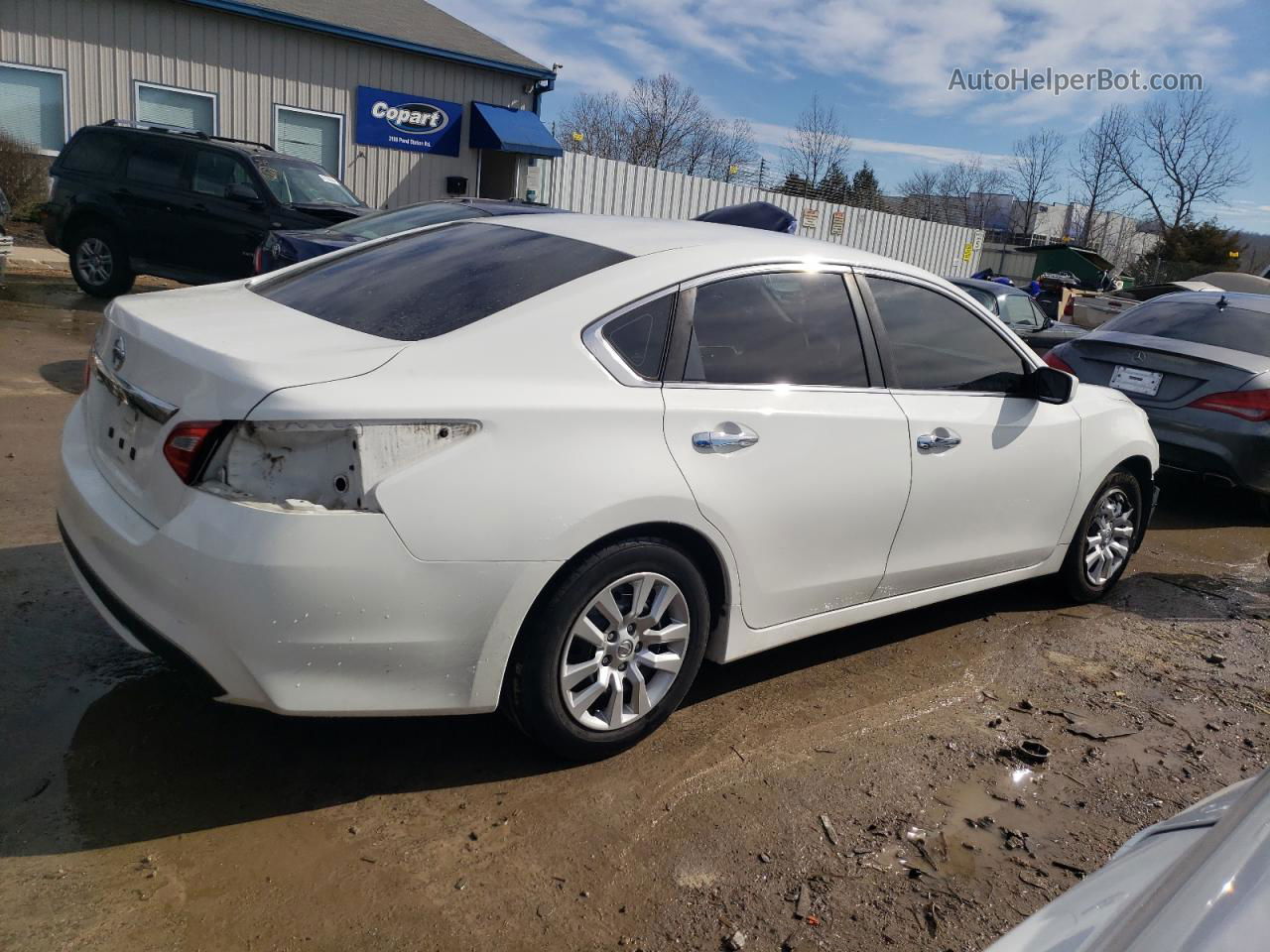 2016 Nissan Altima 2.5 White vin: 1N4AL3AP2GC176720