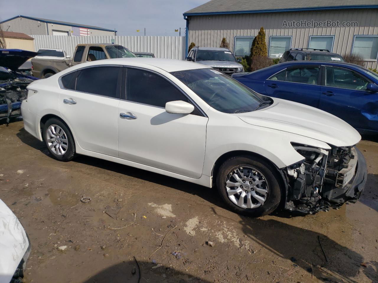 2016 Nissan Altima 2.5 White vin: 1N4AL3AP2GC176720