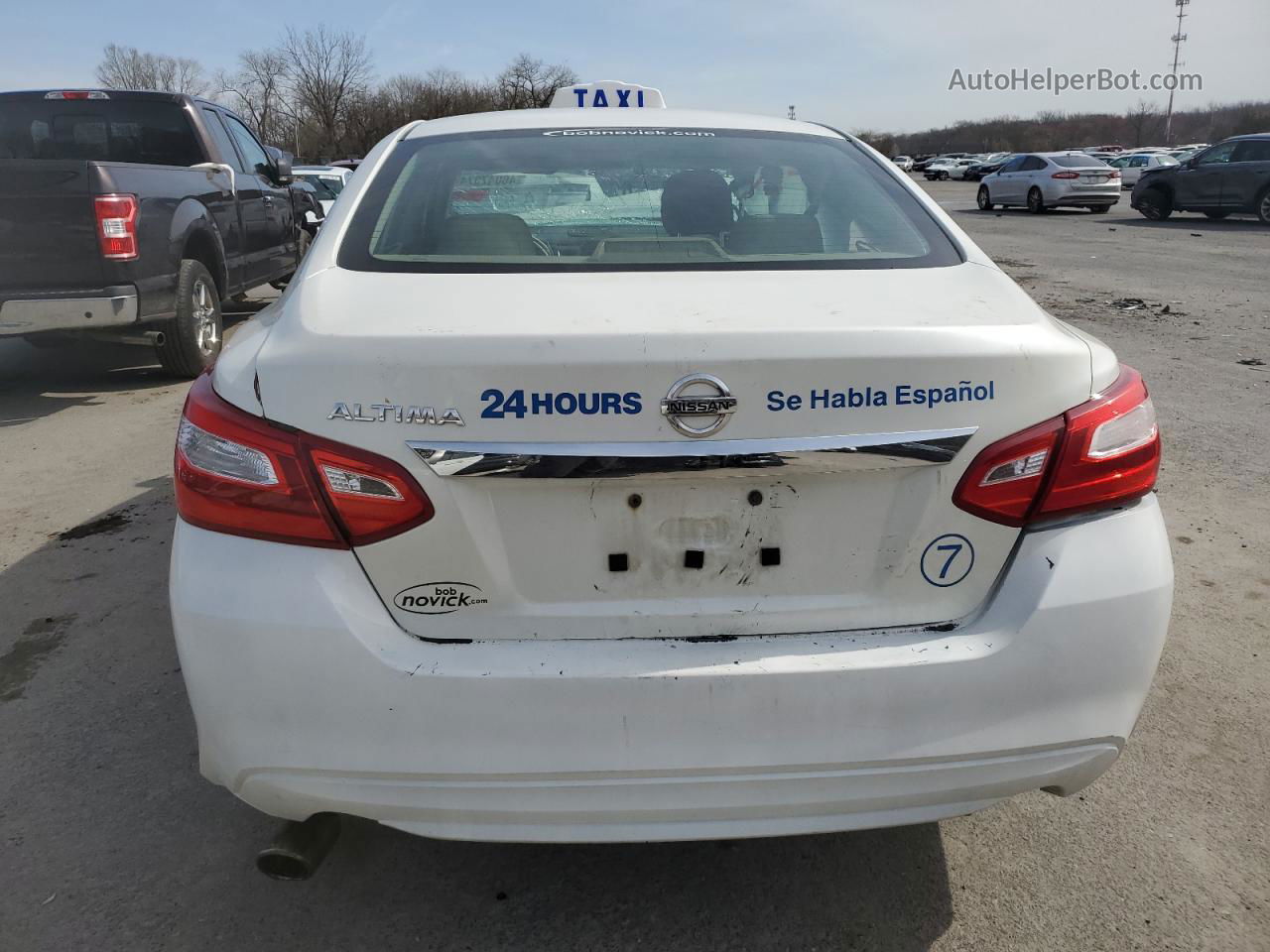 2016 Nissan Altima 2.5 White vin: 1N4AL3AP2GC180489