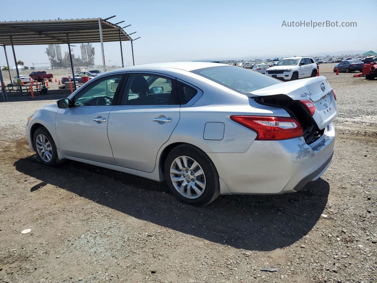 2016 Nissan Altima 2.5 Silver vin: 1N4AL3AP2GC181223