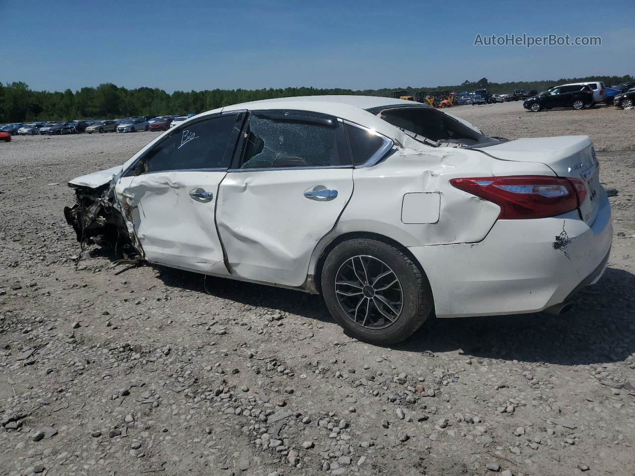 2016 Nissan Altima 2.5 White vin: 1N4AL3AP2GC217234