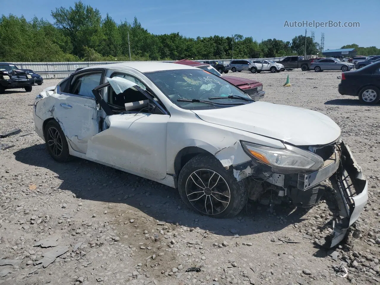 2016 Nissan Altima 2.5 White vin: 1N4AL3AP2GC217234