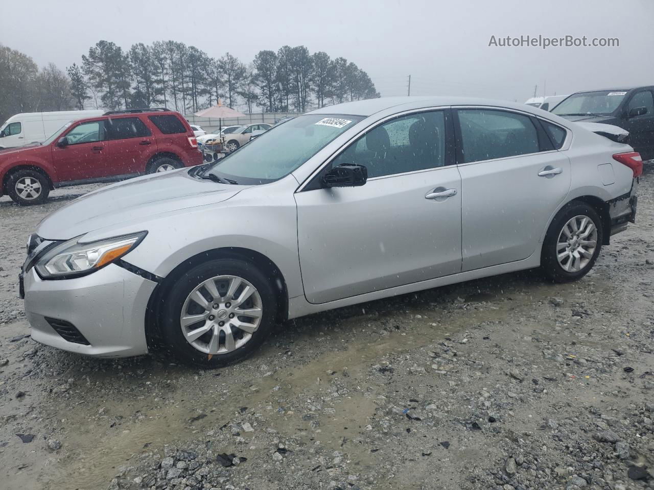 2016 Nissan Altima 2.5 Silver vin: 1N4AL3AP2GC224474