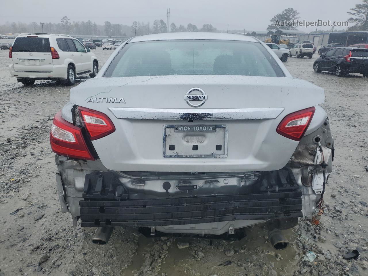 2016 Nissan Altima 2.5 Серебряный vin: 1N4AL3AP2GC224474