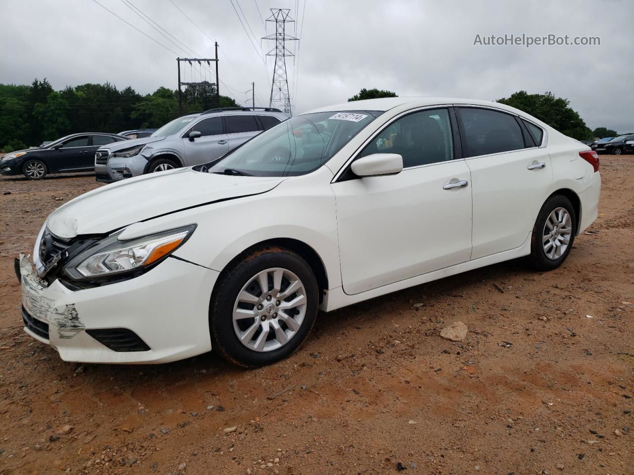 2016 Nissan Altima 2.5 White vin: 1N4AL3AP2GC239685