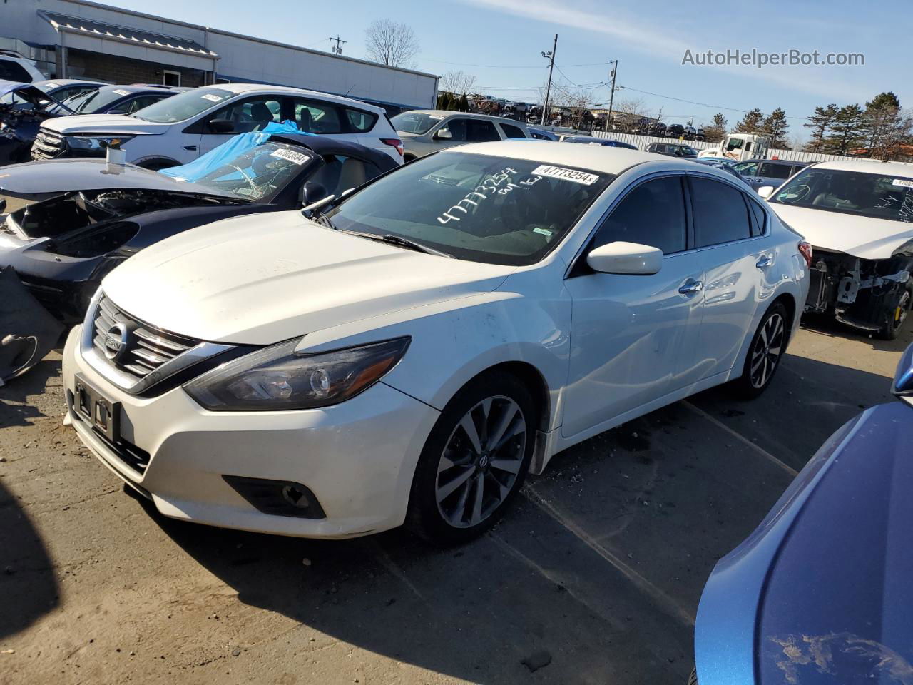 2016 Nissan Altima 2.5 White vin: 1N4AL3AP2GC282584