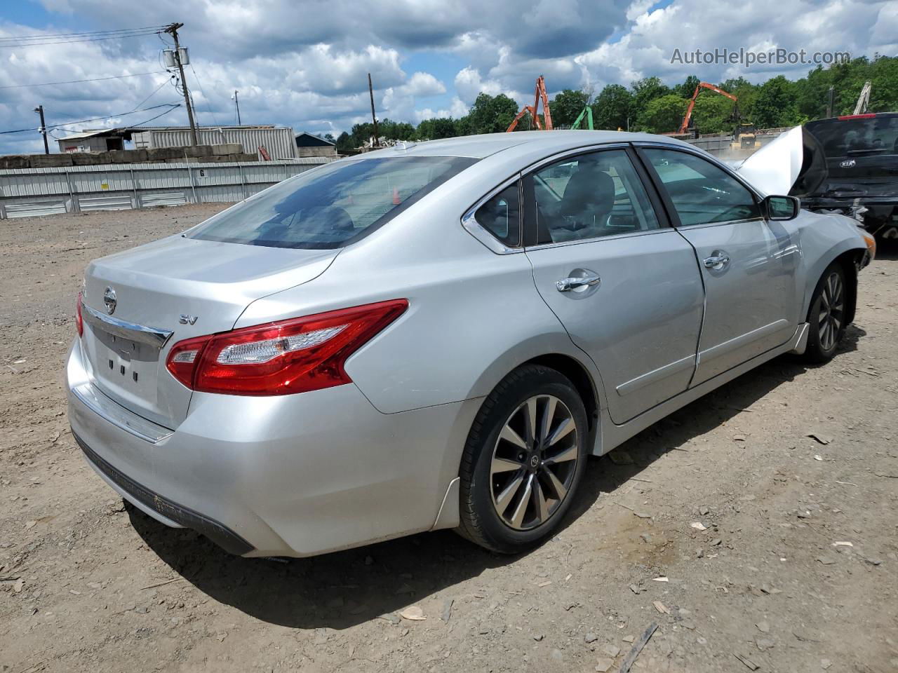 2016 Nissan Altima 2.5 Серебряный vin: 1N4AL3AP2GC291611