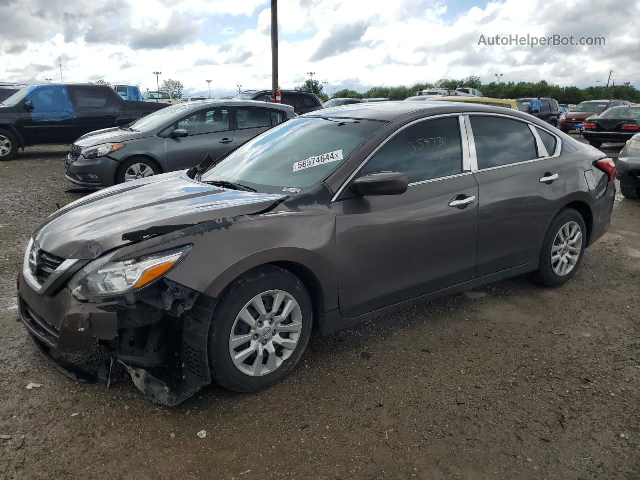 2016 Nissan Altima 2.5 Gray vin: 1N4AL3AP2GN359734