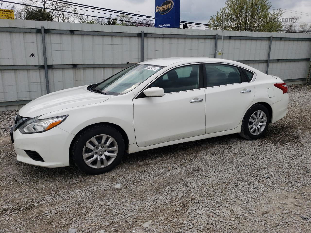 2016 Nissan Altima 2.5 White vin: 1N4AL3AP2GN367736