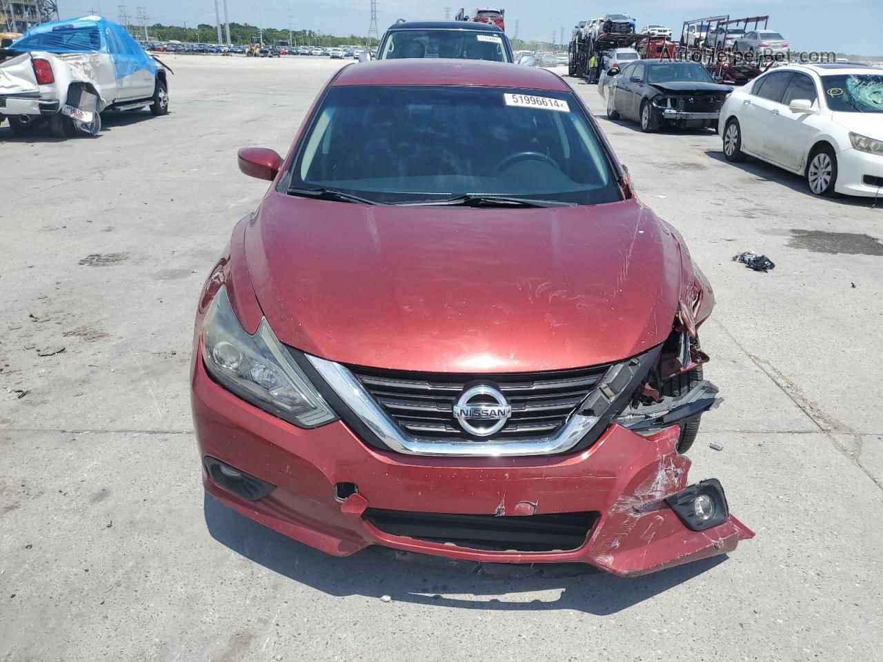 2016 Nissan Altima 2.5 Красный vin: 1N4AL3AP2GN379918