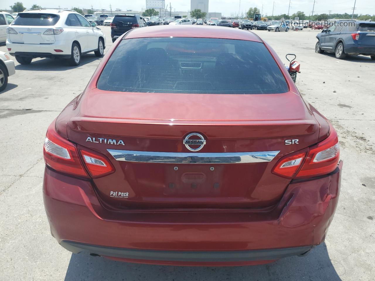 2016 Nissan Altima 2.5 Красный vin: 1N4AL3AP2GN379918