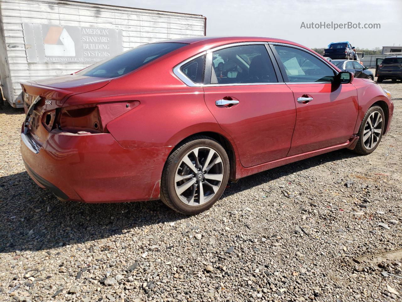 2016 Nissan Altima 2.5 Red vin: 1N4AL3AP2GN389686