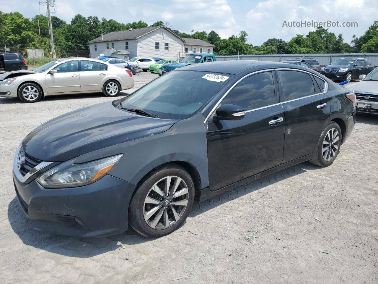 2017 Nissan Altima 2.5 Black vin: 1N4AL3AP2HC110055