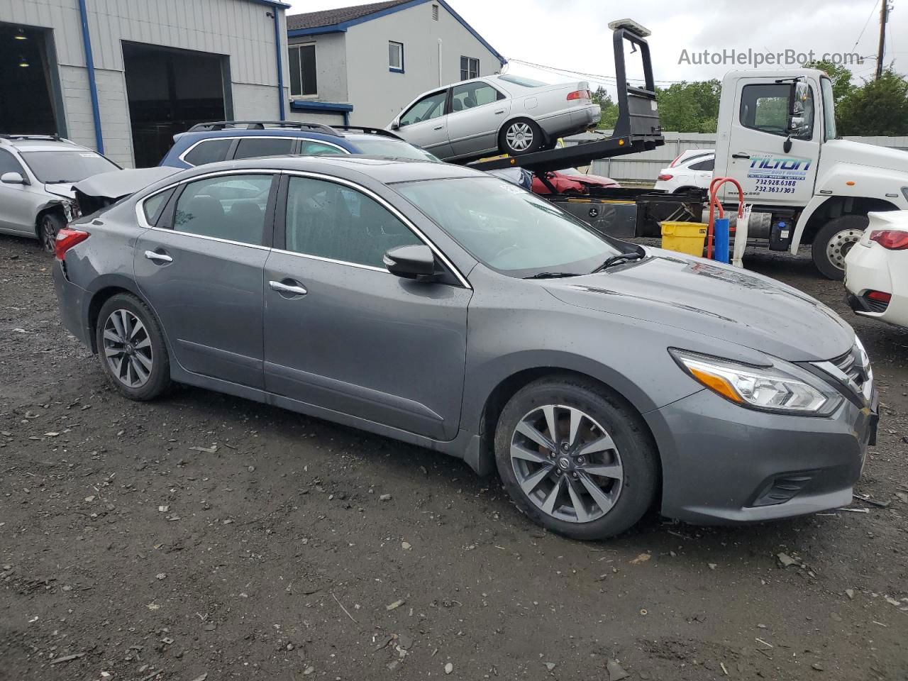 2017 Nissan Altima 2.5 Угольный vin: 1N4AL3AP2HC130340