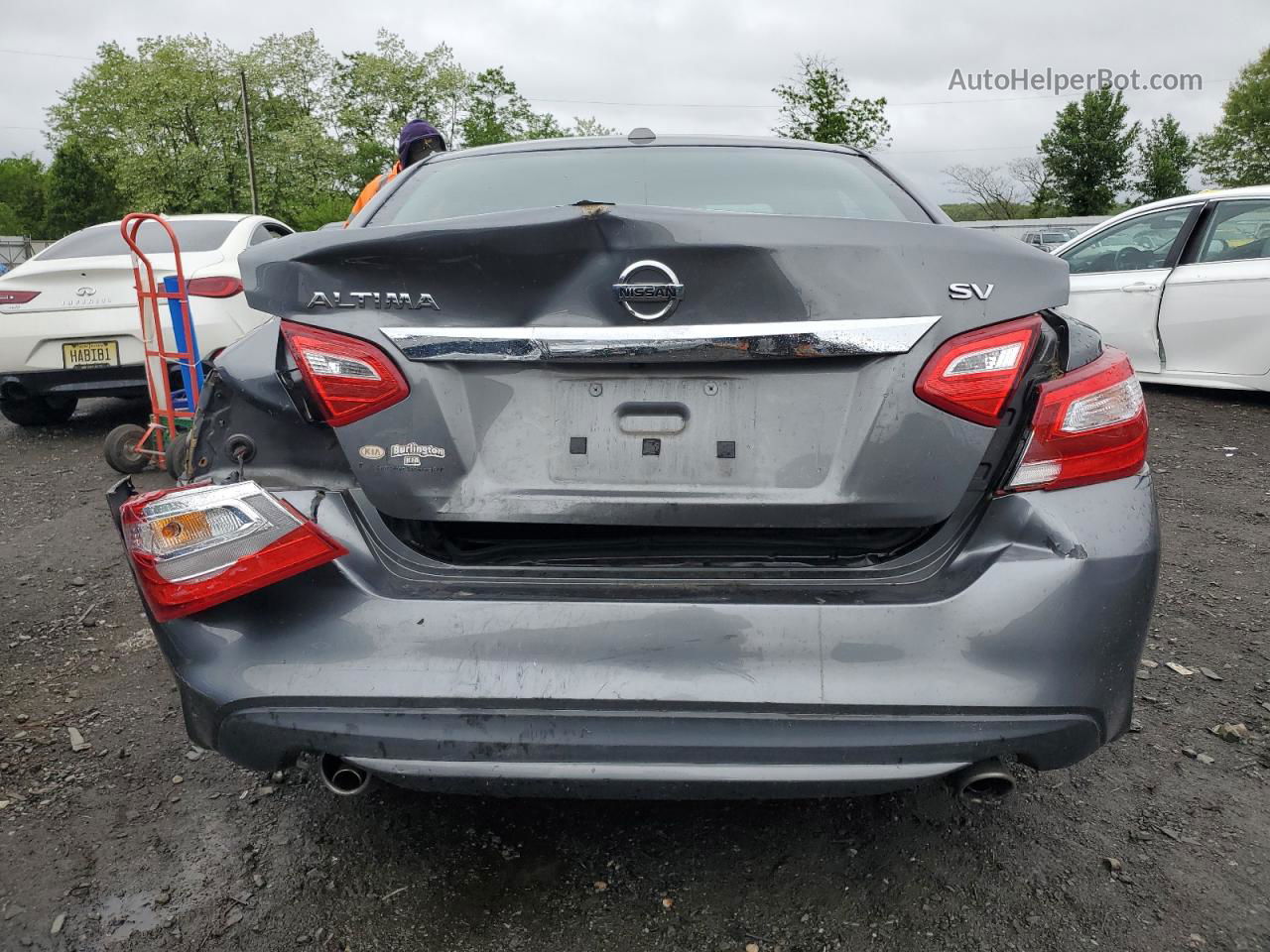 2017 Nissan Altima 2.5 Charcoal vin: 1N4AL3AP2HC130340