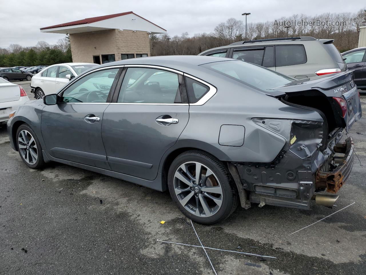 2017 Nissan Altima 2.5 Серый vin: 1N4AL3AP2HC148983