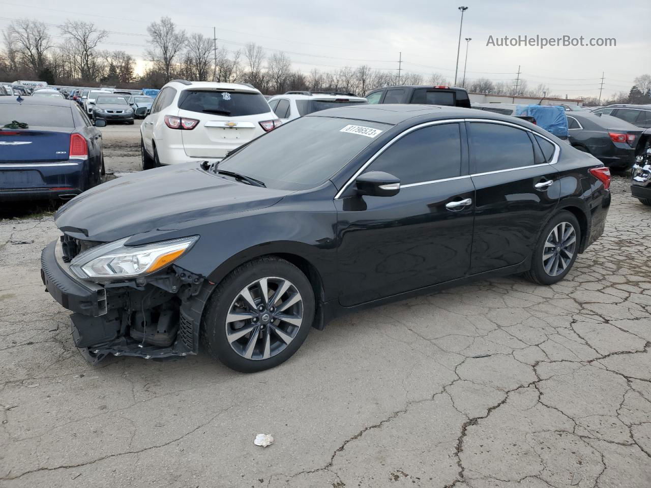 2017 Nissan Altima 2.5 Black vin: 1N4AL3AP2HC154511