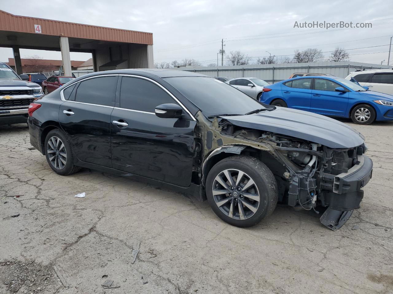 2017 Nissan Altima 2.5 Black vin: 1N4AL3AP2HC154511