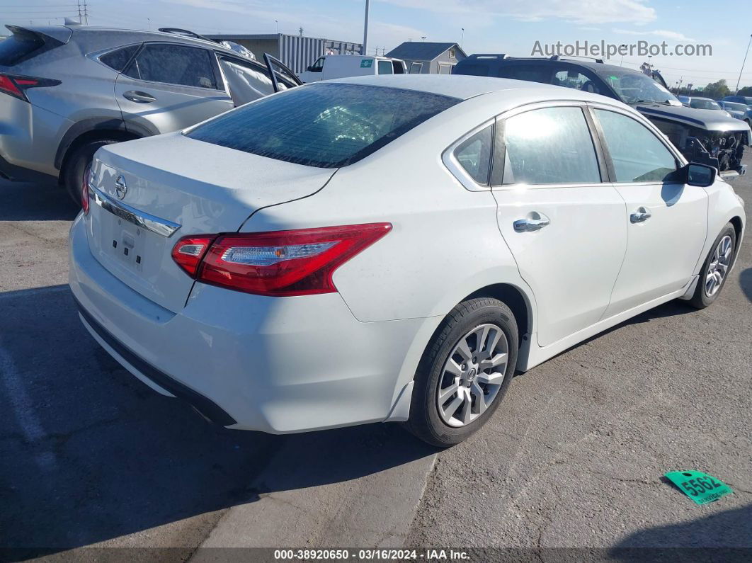 2017 Nissan Altima 2.5 S White vin: 1N4AL3AP2HC157649