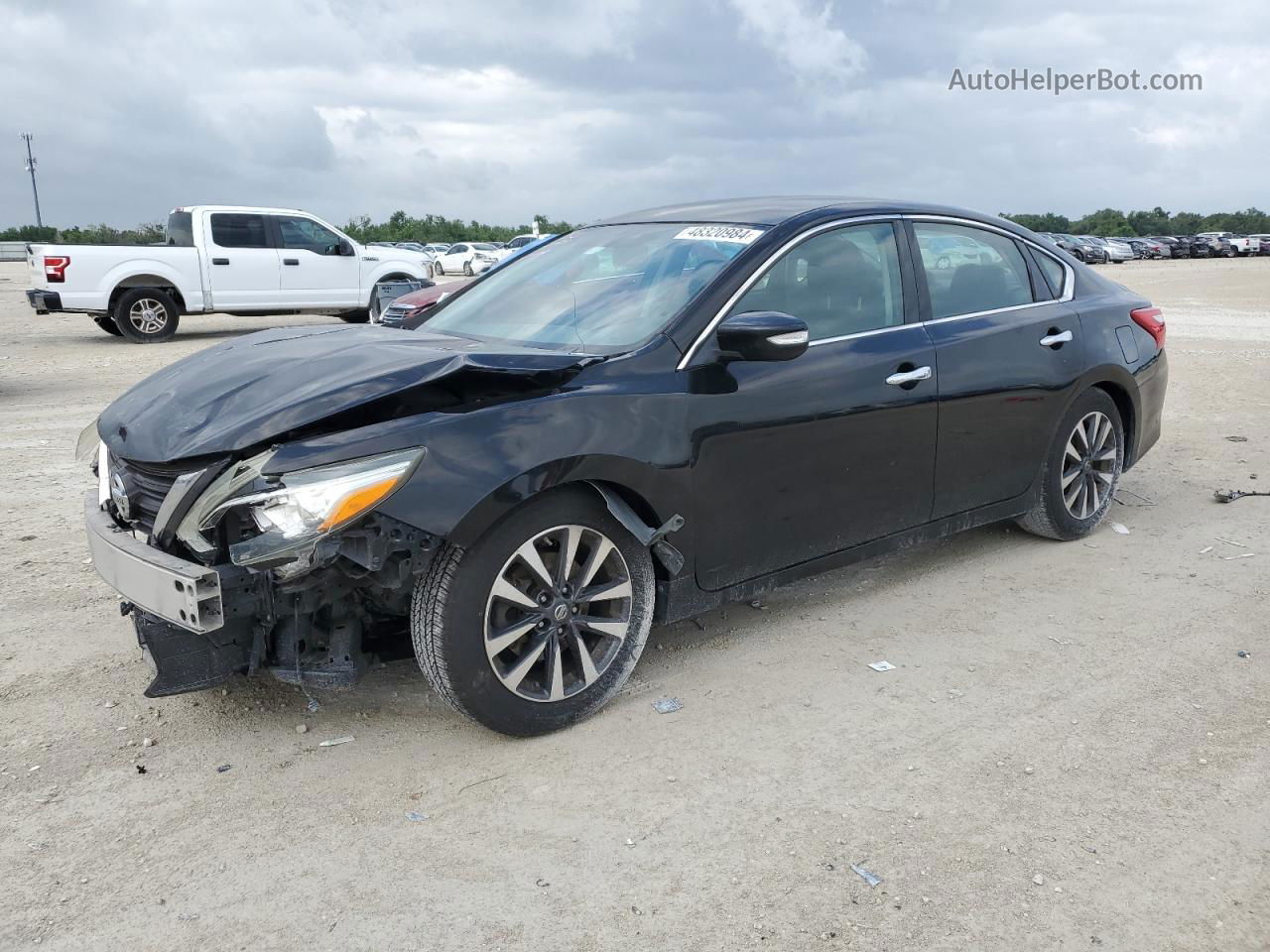 2017 Nissan Altima 2.5 Черный vin: 1N4AL3AP2HC159045