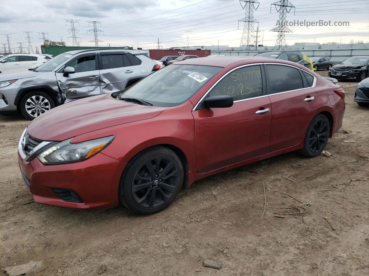 2017 Nissan Altima 2.5 Red vin: 1N4AL3AP2HC171681