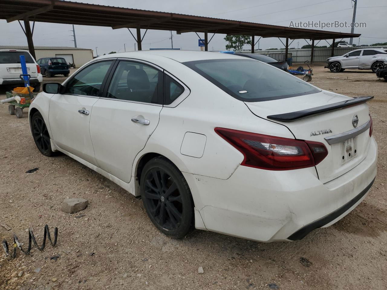 2017 Nissan Altima 2.5 White vin: 1N4AL3AP2HC205487