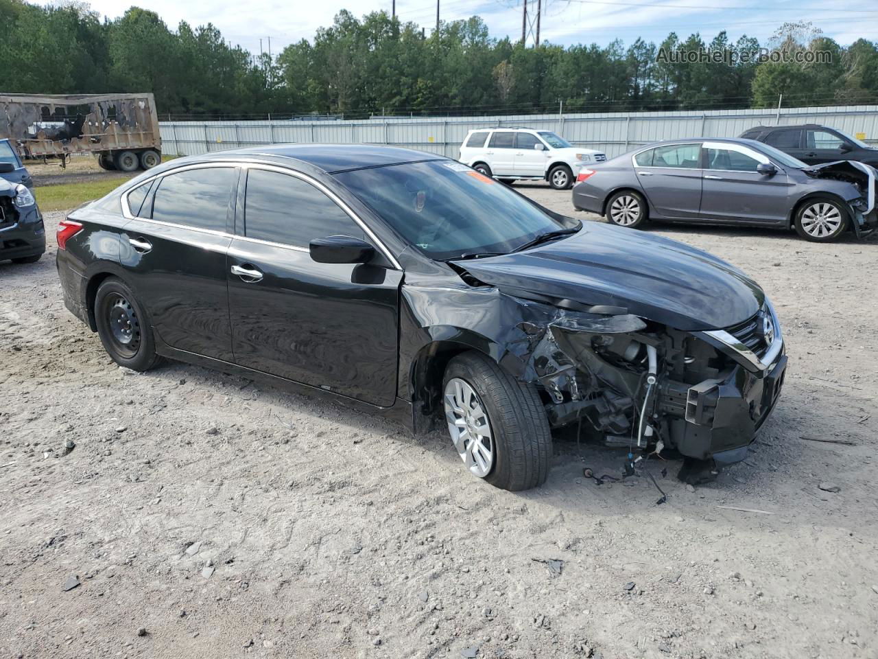 2017 Nissan Altima 2.5 Black vin: 1N4AL3AP2HC215145