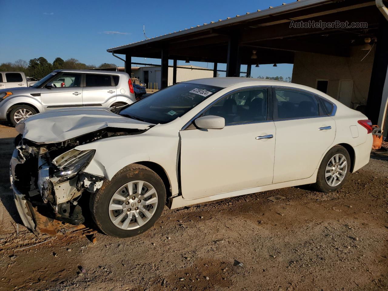 2017 Nissan Altima 2.5 White vin: 1N4AL3AP2HC227716