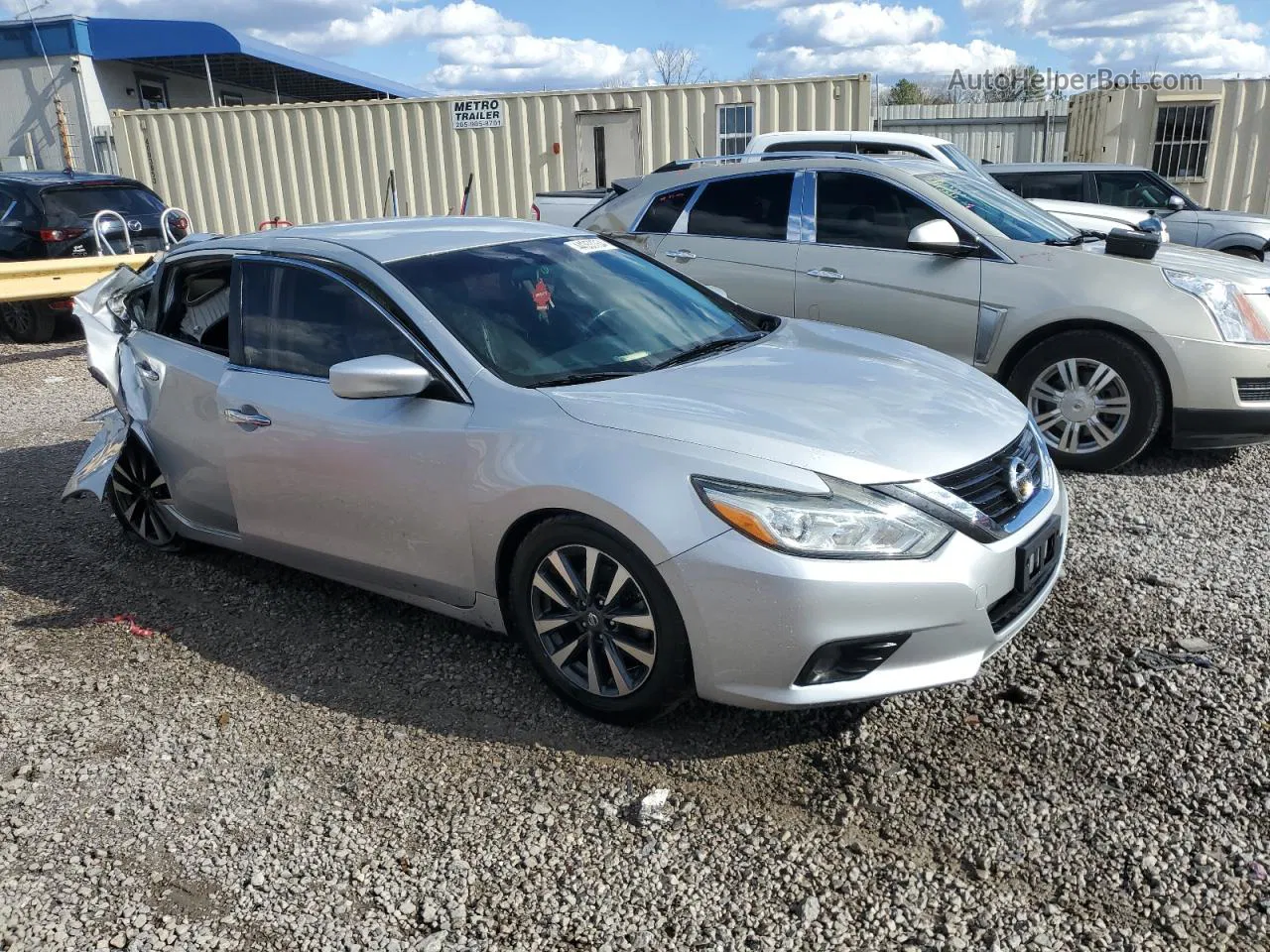 2017 Nissan Altima 2.5 Silver vin: 1N4AL3AP2HC255449