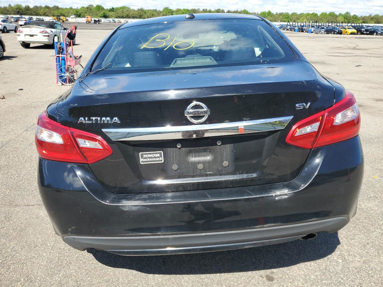 2017 Nissan Altima 2.5 Черный vin: 1N4AL3AP2HC293618