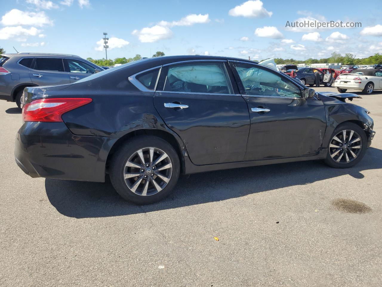 2017 Nissan Altima 2.5 Черный vin: 1N4AL3AP2HC293618