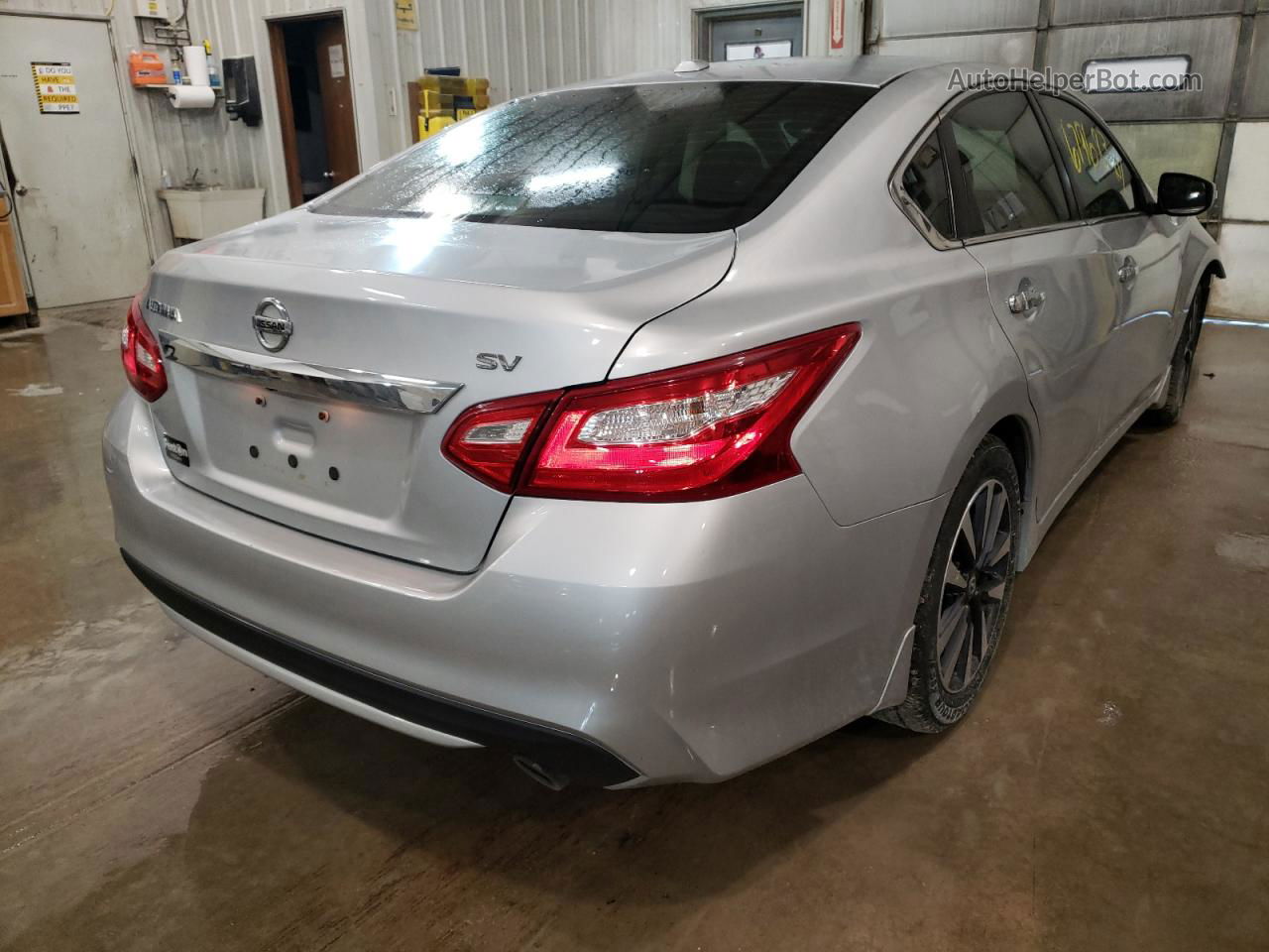 2017 Nissan Altima 2.5 Silver vin: 1N4AL3AP2HC298883