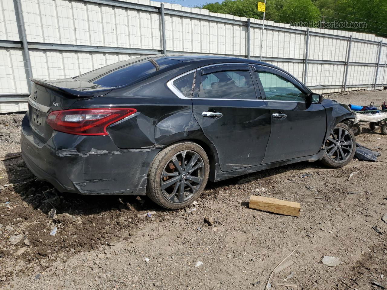 2017 Nissan Altima 2.5 Black vin: 1N4AL3AP2HC474363