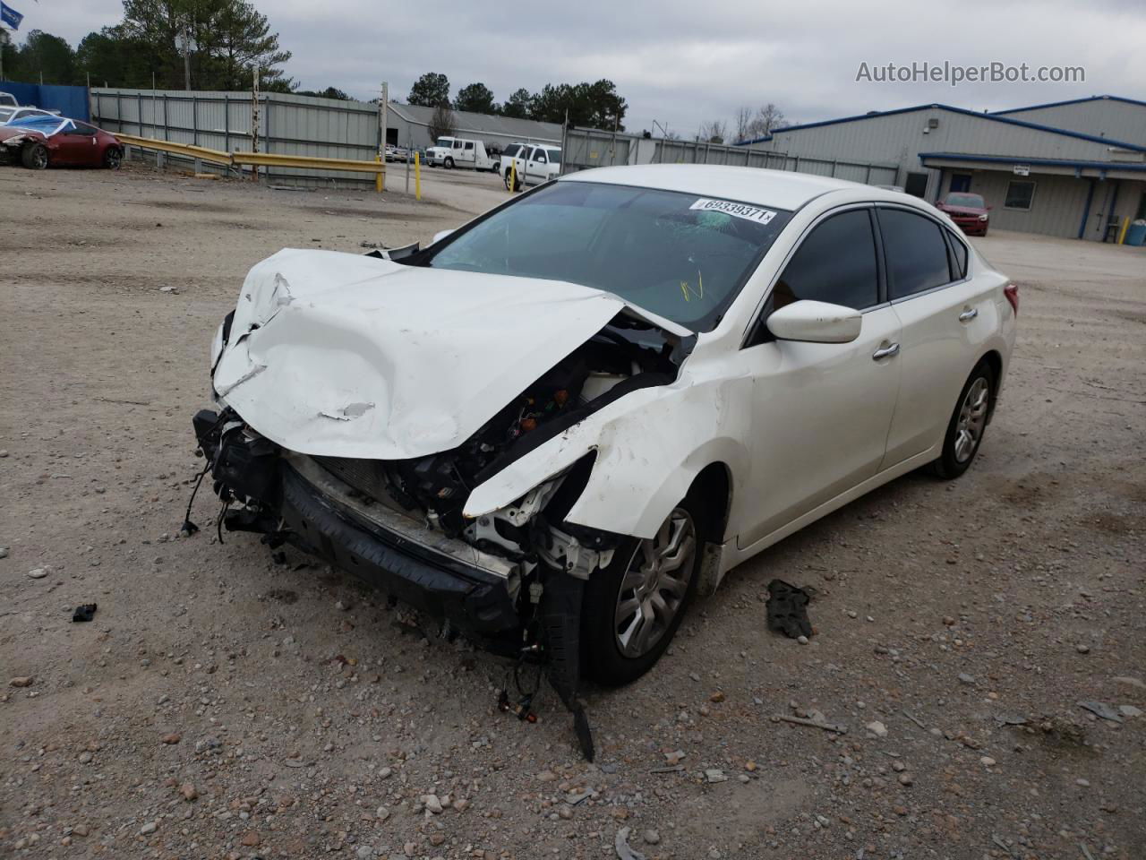 2017 Nissan Altima 2.5 White vin: 1N4AL3AP2HN307893