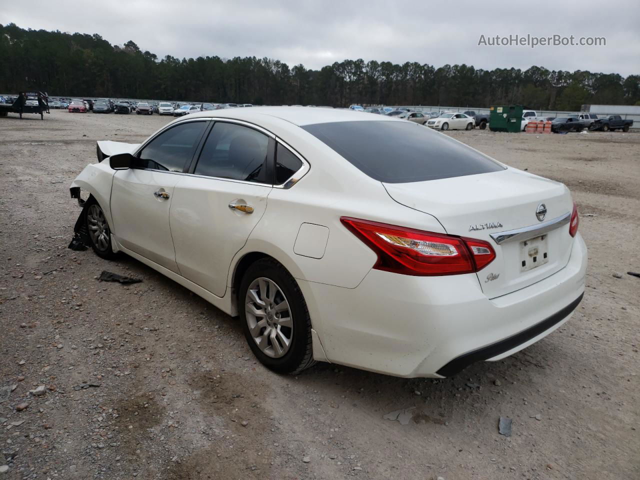 2017 Nissan Altima 2.5 White vin: 1N4AL3AP2HN307893