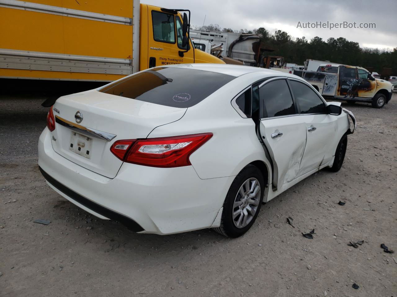 2017 Nissan Altima 2.5 White vin: 1N4AL3AP2HN307893